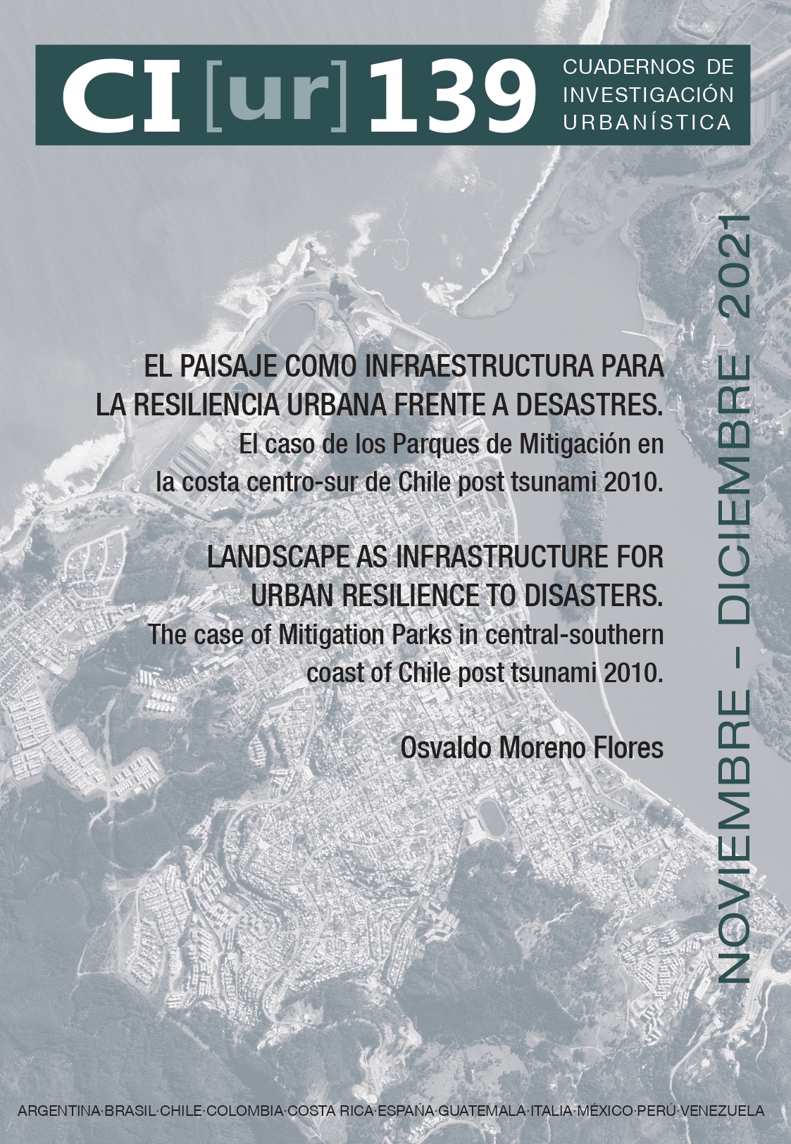 EL PAISAJE COMO INFRAESTRUCTURA PARA LA RESILIENCIA URBANA FRENTE A DESASTRES